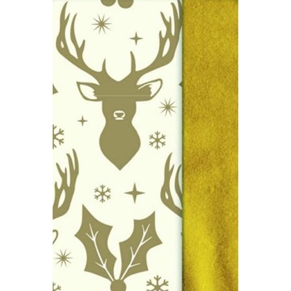 Giftmaker Hjort Jul Silkespapper (10-pack)