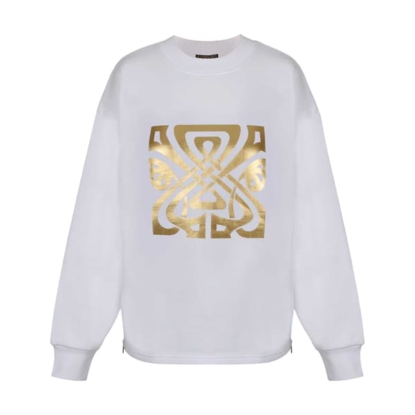 Biba Dam/Kvinnor Stor Logotyp Tröja