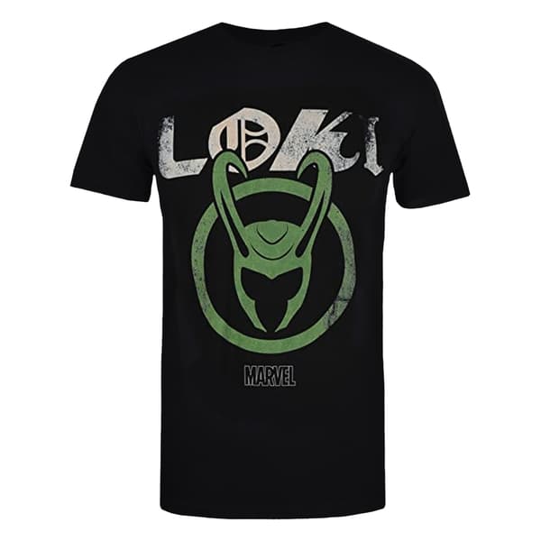 Loke Emblem bomulds-T-shirt til mænd