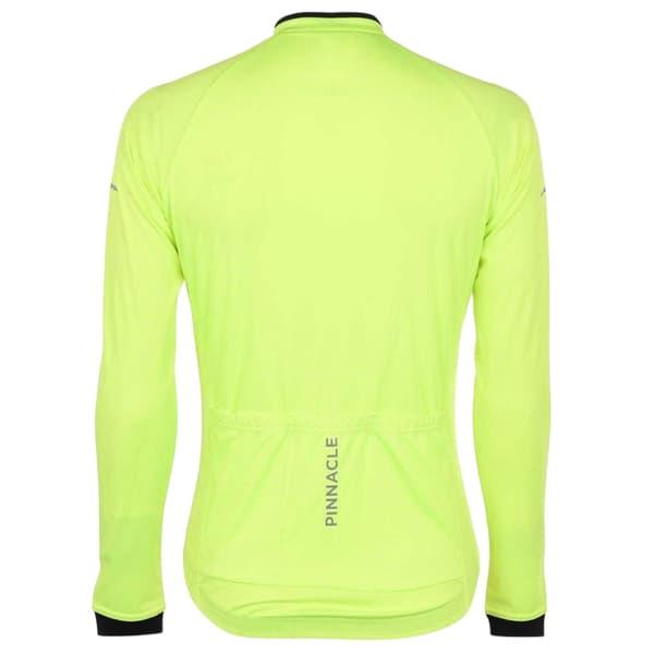 Pinnacle Herr Logotyp Långärmad Cykeltröja