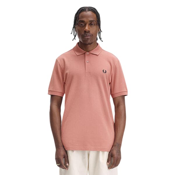Fred Perry Pikétröja med logotyp i bomull för män