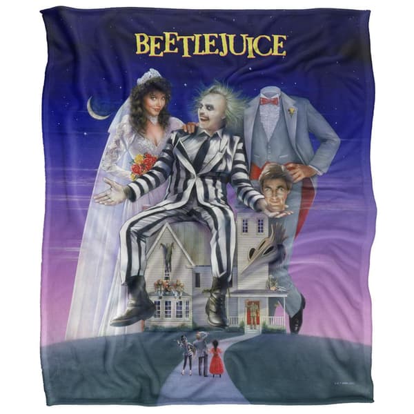 Beetlejuice Silky Poster Supersoft Peitto