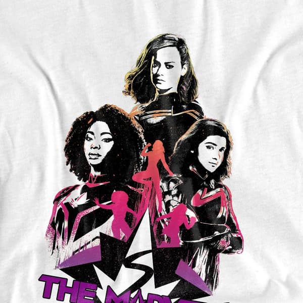 The Marvels Unisex aikuisten graffitipaita