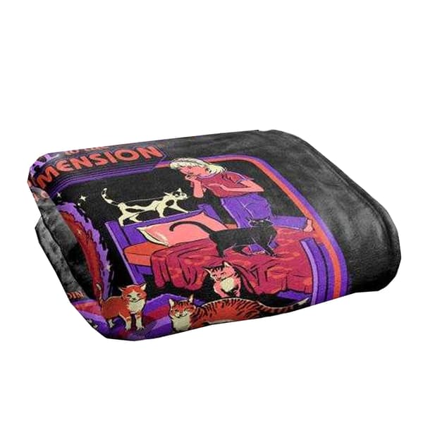 Steven Rhodes Cat Dimension Soft Touch Blanket