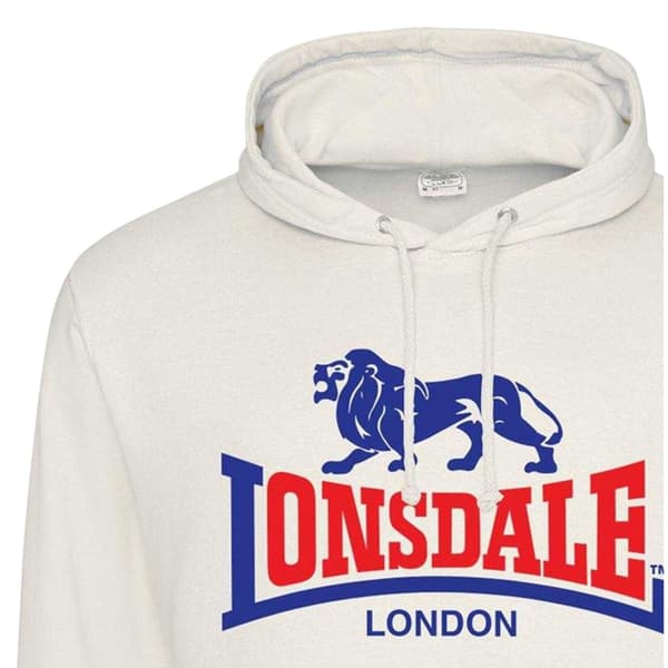 Lonsdale Logo Pullover Hoodie til mænd