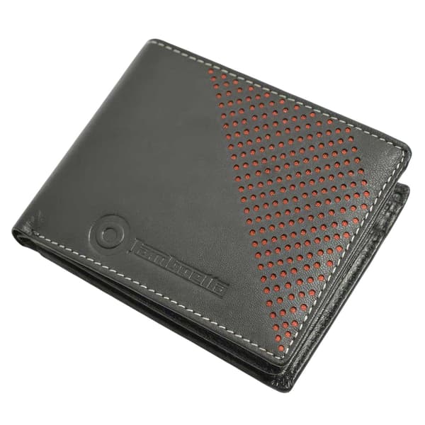 Lambretta Perforated Leather Wallet