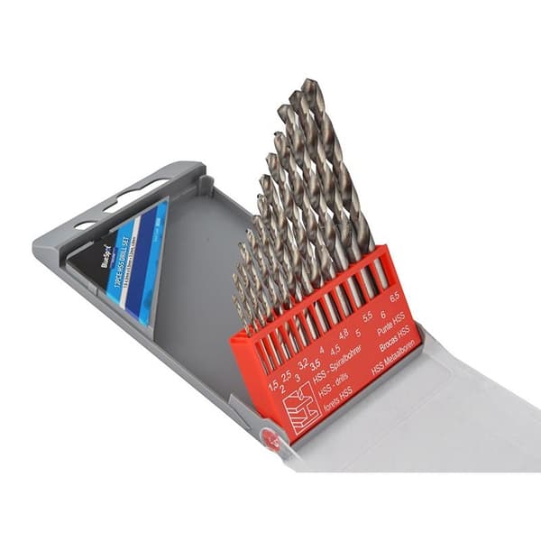 BlueSpot Tools 13 Piece Twist Drill Set