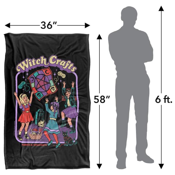 Steven Rhodes Witch Crafts Soft Touch Blanket