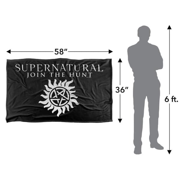 Supernatural Logo Soft Touch Blanket