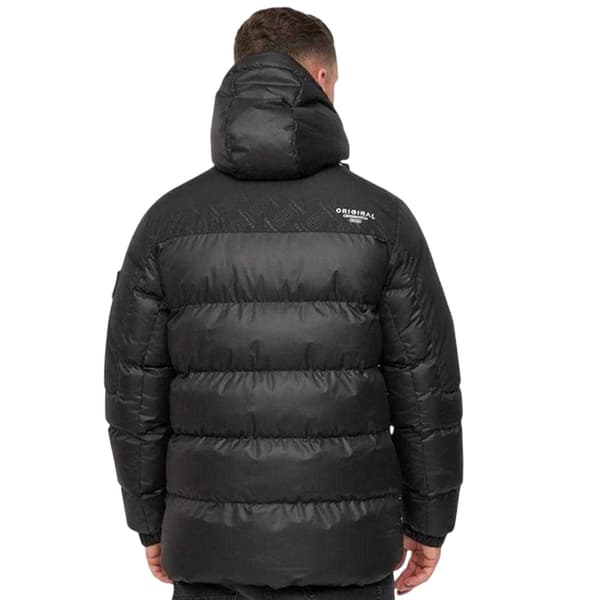 Crosshatch Miesten Tikattu Polyesteritakki