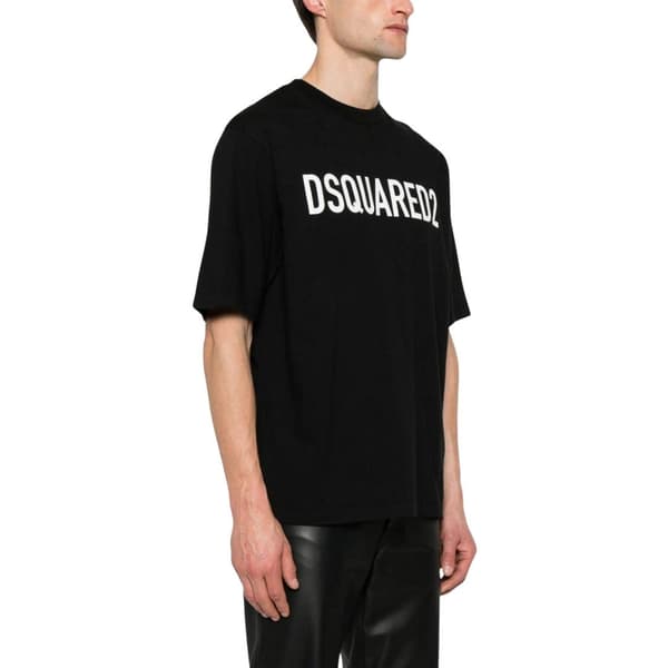 DSquared2 Herr T-shirt med logotyp