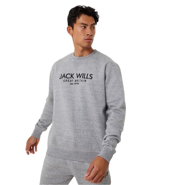 Jack Wills Herr Belvue Broderad Logotyp Tröja