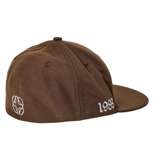 Initial Mens Embroidered Logo Baseball Cap