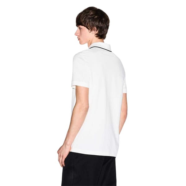 Armani Exchange Pikétröja med logotyp för män