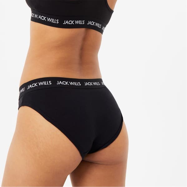 Jack Wills Dam/Dam Upprepade Logotyp Trosor (3-pack)