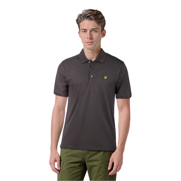Lyle & Scott Kortärmad Pikétröja för Herr
