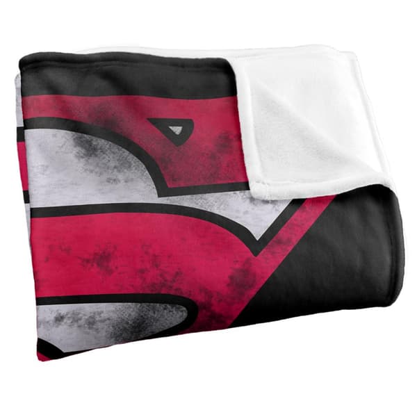 Superman War Torn Silky Shield Supersoft Filt