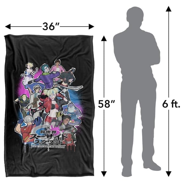 Suicide Squad Isekai Poster Supersoft Blanket