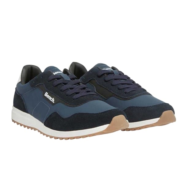 Bench Mens Brooke Suede Flat Trainers