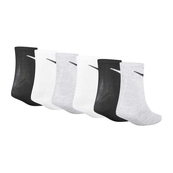 Nike Barn/Kids Logotyp Crew Strumpor (6-pack)