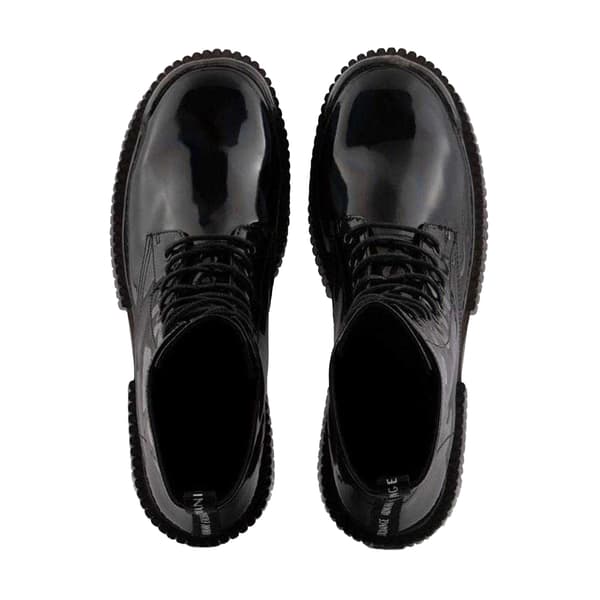Armani Exchange Dam Flatform Combat Boots