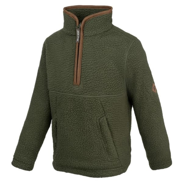 Jack Pyke Childrens/Kids Sherpa Fleece Half Zip Pullover