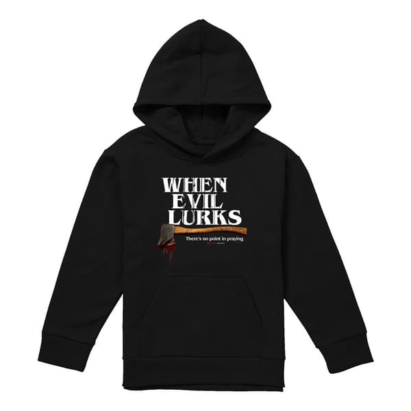 When Evil Lurks Childrens/Kids Axe Hoodie