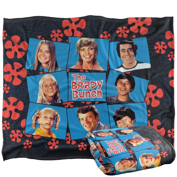 The Brady Bunch Silky Squares Supersoft -peitto