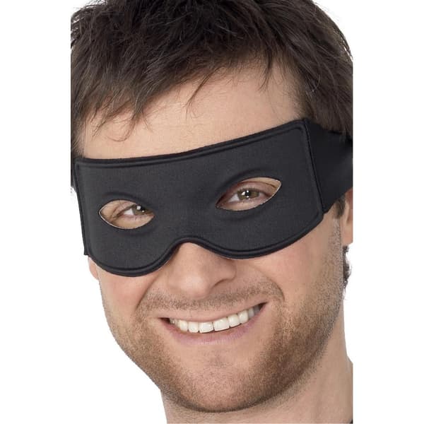 Smiffys Bandit Plain Eye Mask