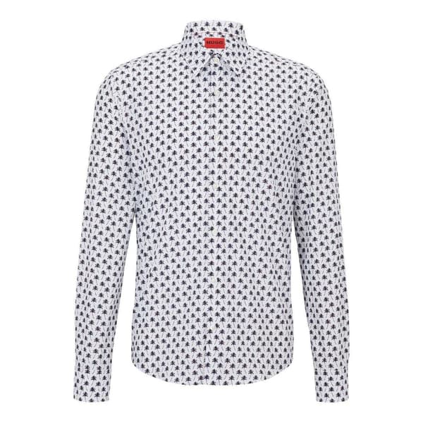 Hugo Mens Collared Regular Shirt