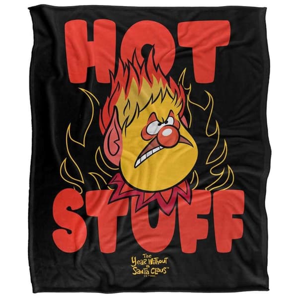 The Year Without A Santa Claus Hot Stuff Soft Touch Blanket