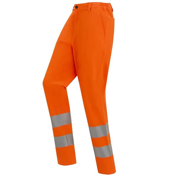 Regatta Professional Mens Pro Contract Stretch Hi-Vis Work Trousers