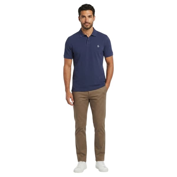 Original Penguin Herrbroderad logotyp pikétröja