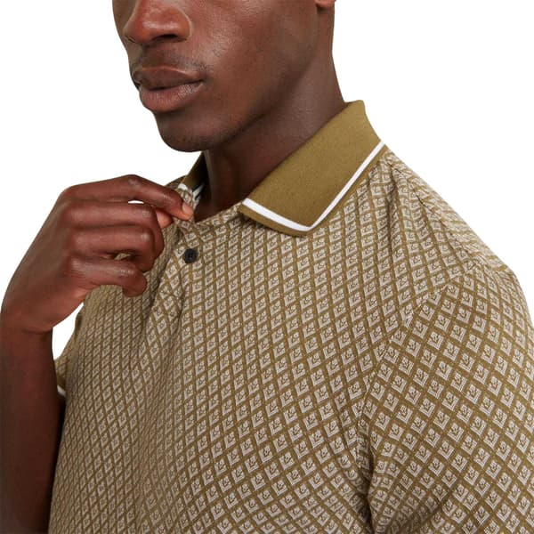 Ted Baker Herr Geometrisk Regular Pikétröja