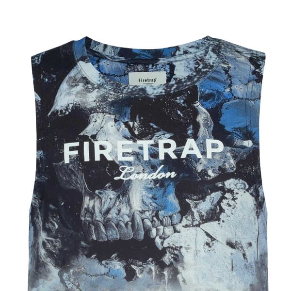 Firetrap Mens Cloud Slim Tank Top