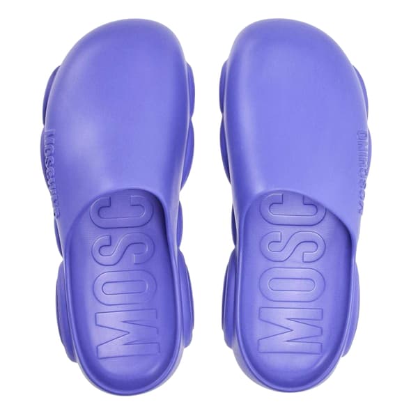Moschino Mens Flat Sliders