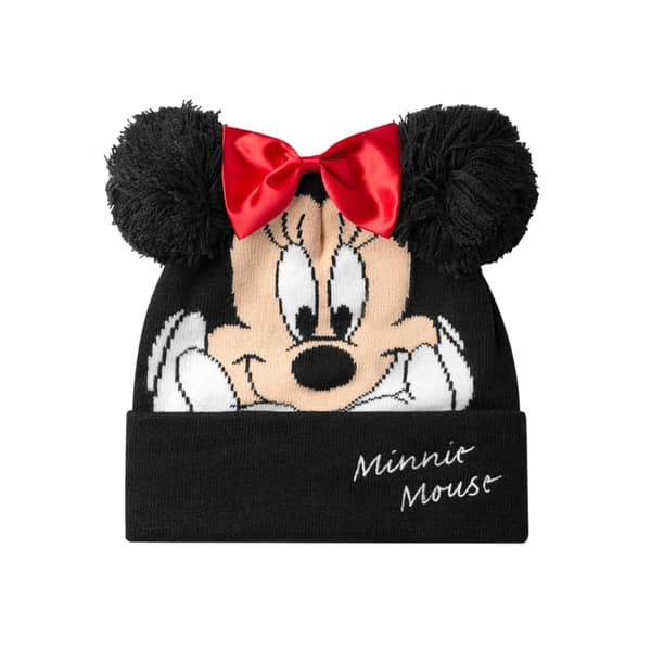 Disney Flickor Minnie Mouse Mössa & Handskar Set