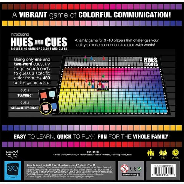 Asmodee Hues And Cues Board Game