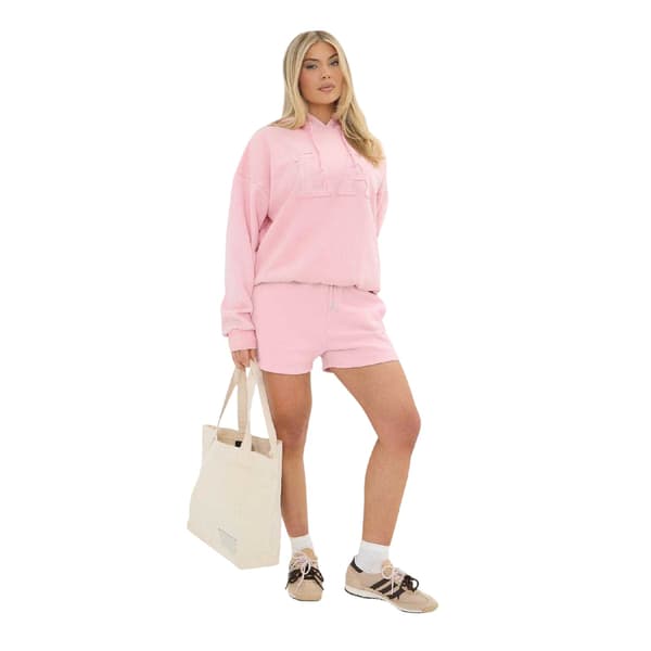 I Saw It First Dam/Dam Broderad Logotyp Pullover Hoodie