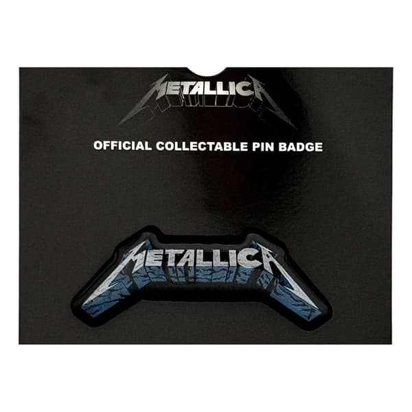 Metallica Logo Shadow Badge