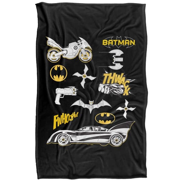 Batman-vempaimet pehmeä peitto