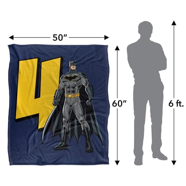 Batman Soft Touch 4. syntymäpäiväpeitto