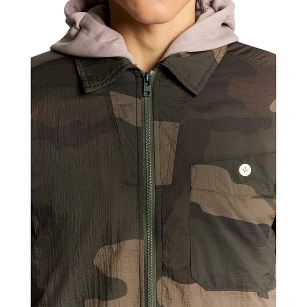 Lyle & Scott Mens Camo Cotton Overshirt