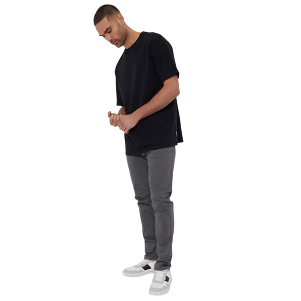 Threadbare Mens Waffle Regular T-Shirt