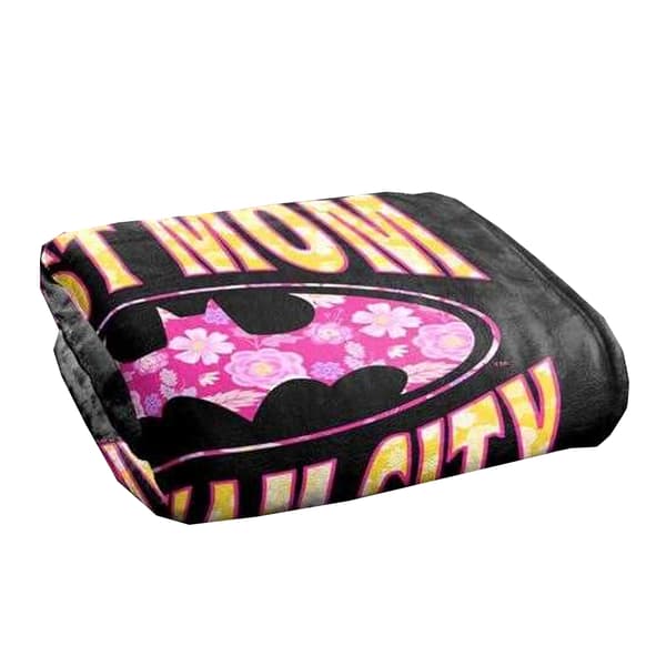 Batman Best Mom In Gotham Blanket