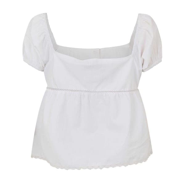 Jack Wills Dam Broderad Topp