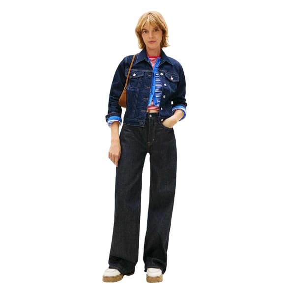 Tommy Jeans Dam Denim Trucker Jacka