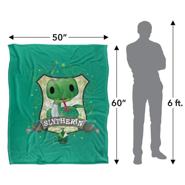 Harry Potter Slytherin Cute Blanket