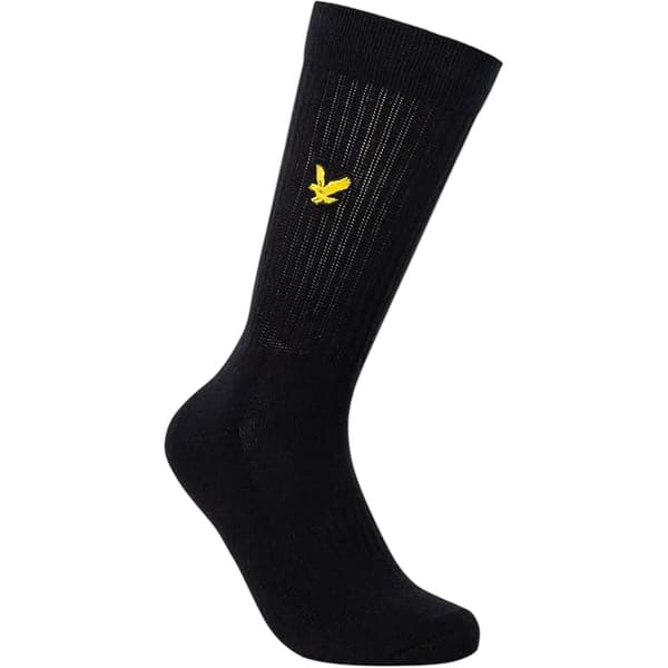 Lyle & Scott Herrstrumpor i grovstickat (3-pack)