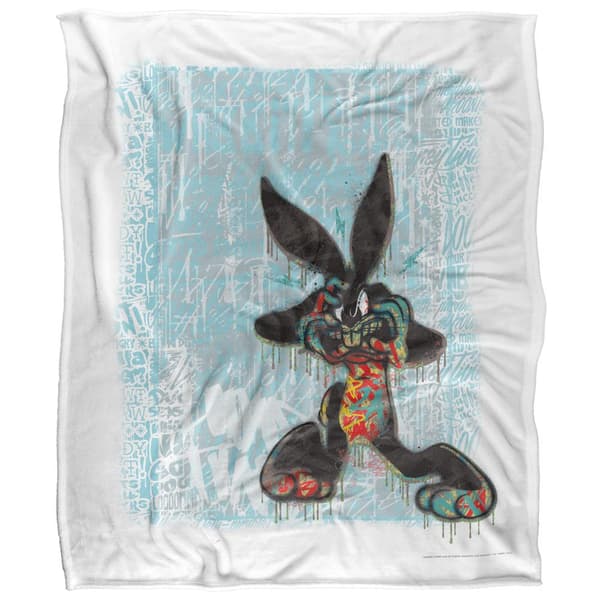 Looney Tunes Graffiti Bugs Bunny Blanket